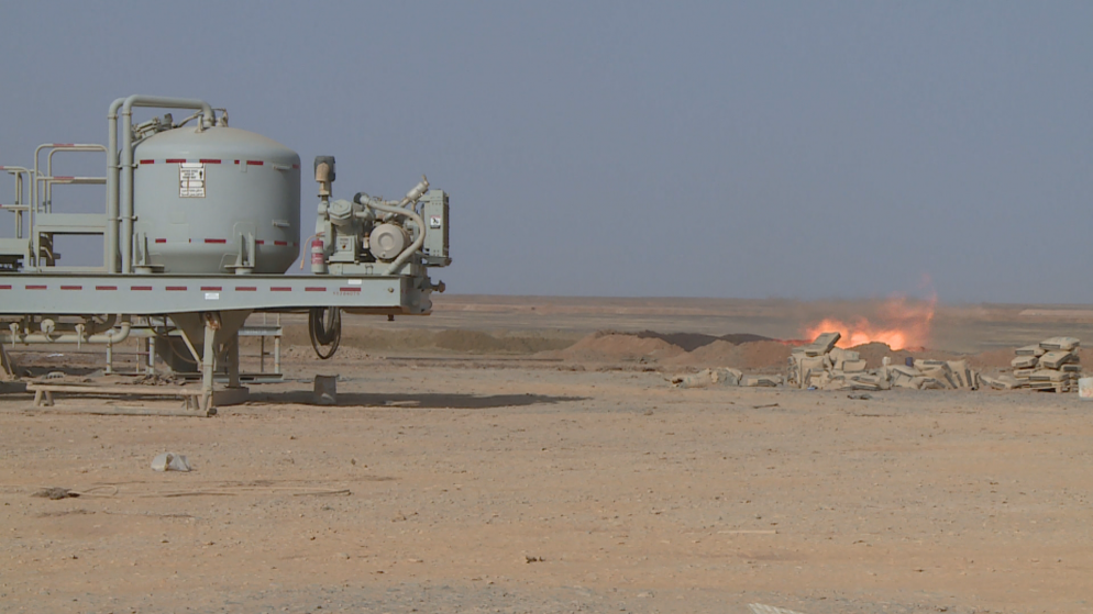 البترول الوطنية تؤكد استقرار انتاج الغاز من حقل الريشة رغم الظروف الاقليمية