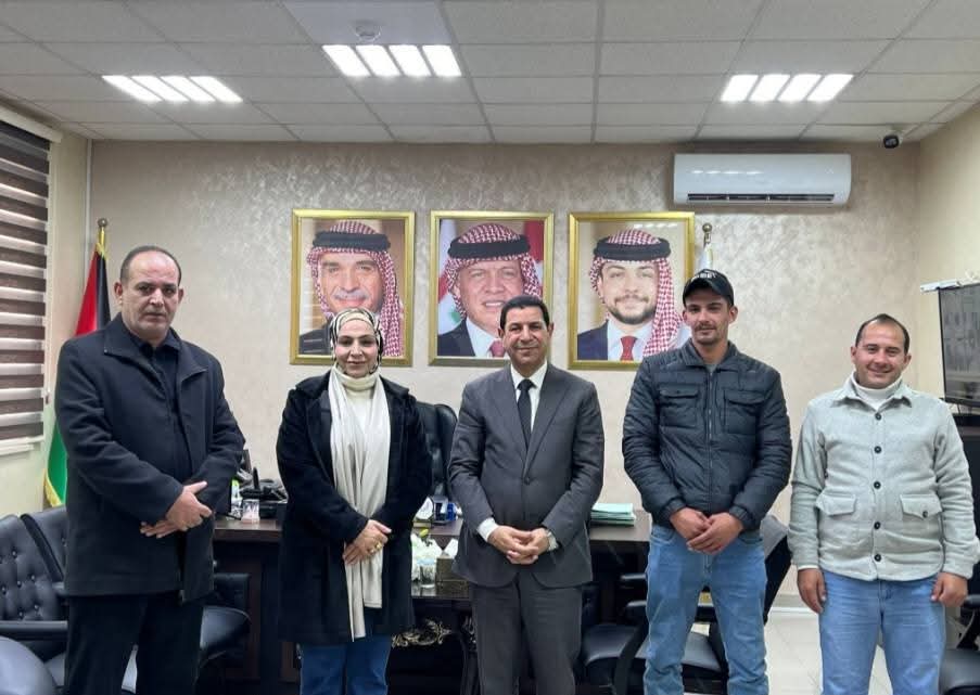 الهواوشة والحيصة يزوران مدينة الأمير هاشم الرياضية و مزارعي الهيدان بمحافظه مادبا