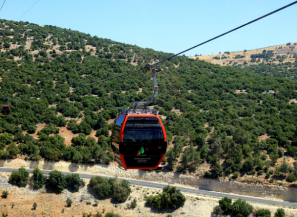 تلفريك عجلون يتوقف عن استقبال الزوار بسبب الأحوال الجوية