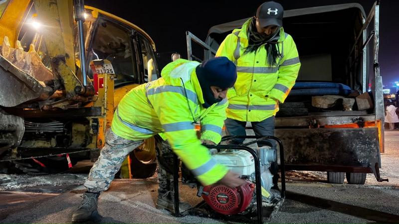 أمانة عمان: ارتفاع منسوب المياه ببعض المناطق والأمور تحت السيطرة