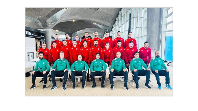 منتخب كرة اليد يغادر إلى الكويت للمشاركة بكأس آسيا