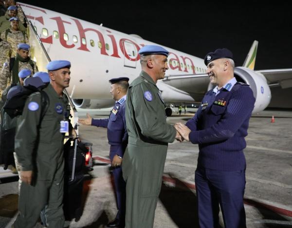 وحدة الطائرات العمودية الأردنية الكونغو2 تغادر إلى أرض المهمة