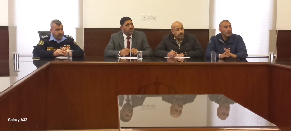 لجنة الصحة والسلامة العامة في محافظه مادبا تناقش خطتها استعدادا لشهر رمضان المبارك