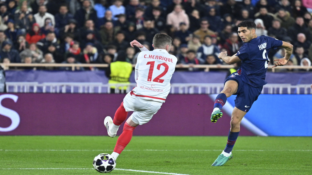 سان جيرمان ينتفض بثلاثية مثيرة ويتغلب على موناكو في دوري ابطال اوروبا