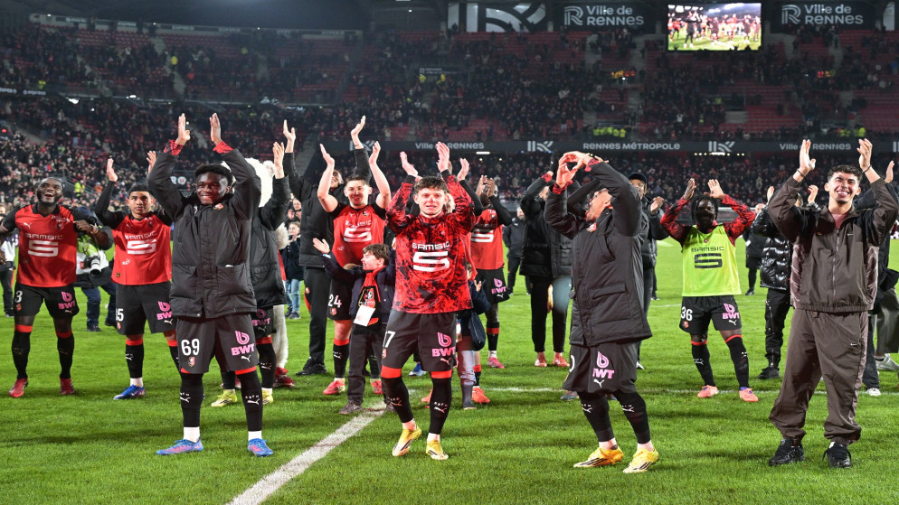 رين يوقف انتصارات سان جيرمان ويخدم لانس في الدوري الفرنسي