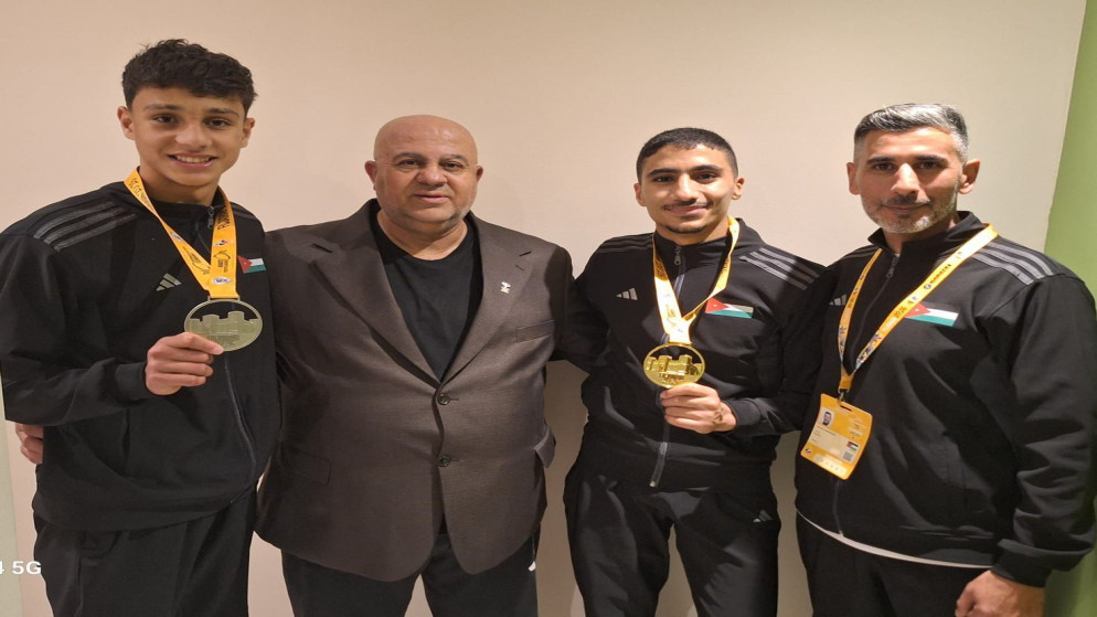 الأردن يتالق في الدوري العالمي للشباب للكراتيه بذهبية وفضية