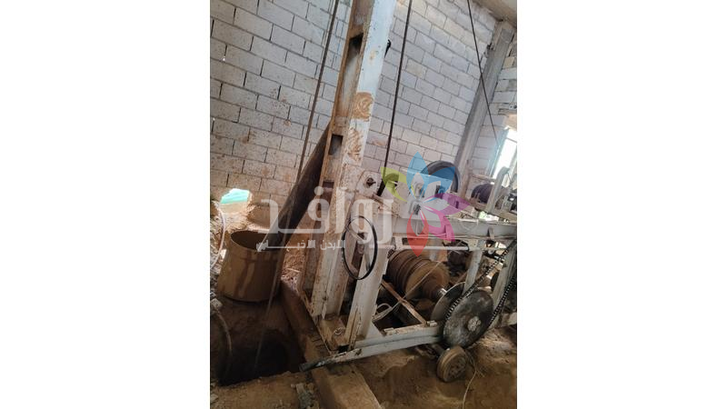 المياه تضبط حفارة مخالفة أثناء حفر بئر في المفرق