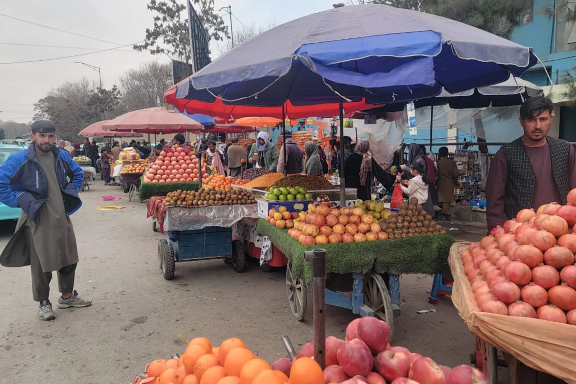 توقف الامدادات الايرانية يهدد الامن الغذائي في الاسواق الافغانية