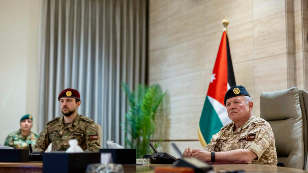 الملك يؤكد: الاردن في أمان بفضل الجيش والاجهزة الأمنية