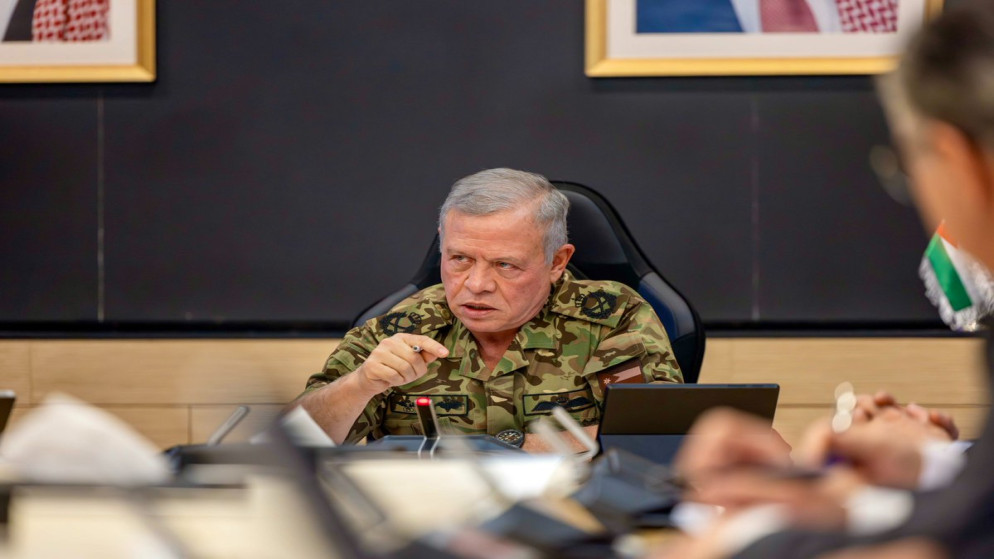 الملك عبدالله الثاني يوجه بالاستعداد لاي طارئ اقليمي