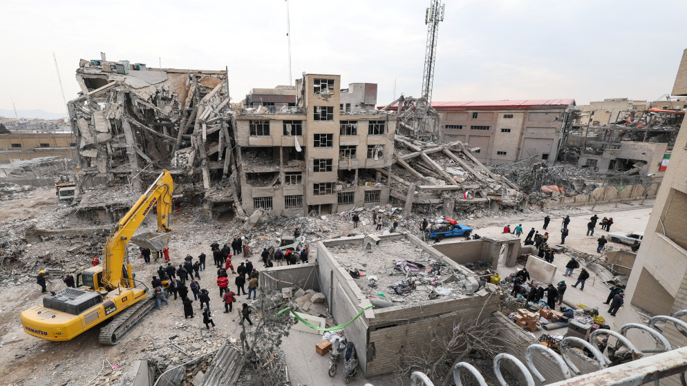 اسرائيل تكشف عن قصف مكثف لاكثر من 200 هدف في ايران