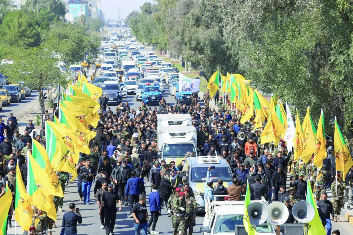 هجوم صاروخي يستهدف مقر حزب الله العراقي في بغداد ومقتل شخص