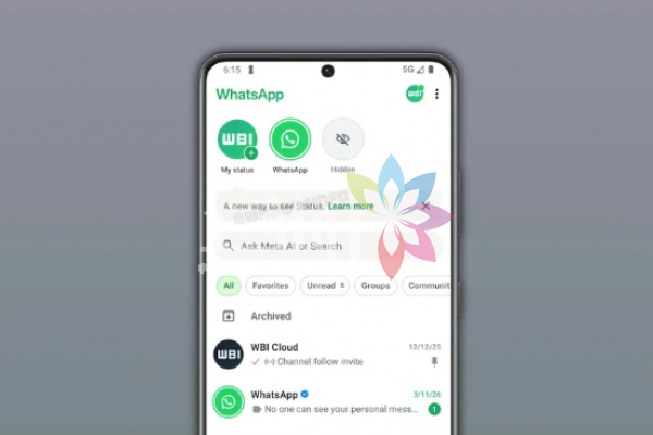تغيير قادم في واتساب لأندرويد .. تحديثات الحالة قد تظهر أعلى الدردشات