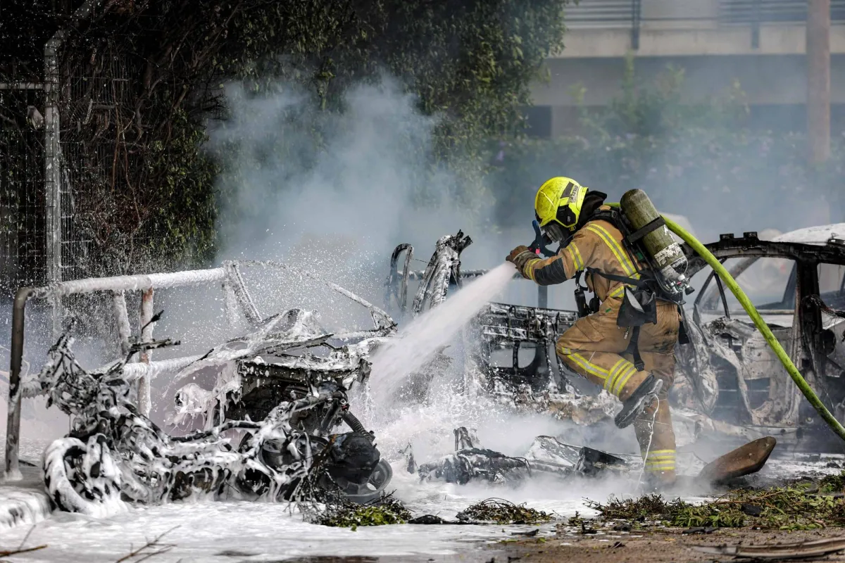 ايران تستهدف وحدة شرطة اسرائيلية وتصيب مبنى القنصل الاميركي