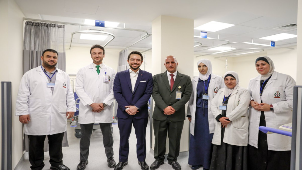 ولي العهد يفتتح مركز جرش الصحي الشامل بعد إعادة تأهيله