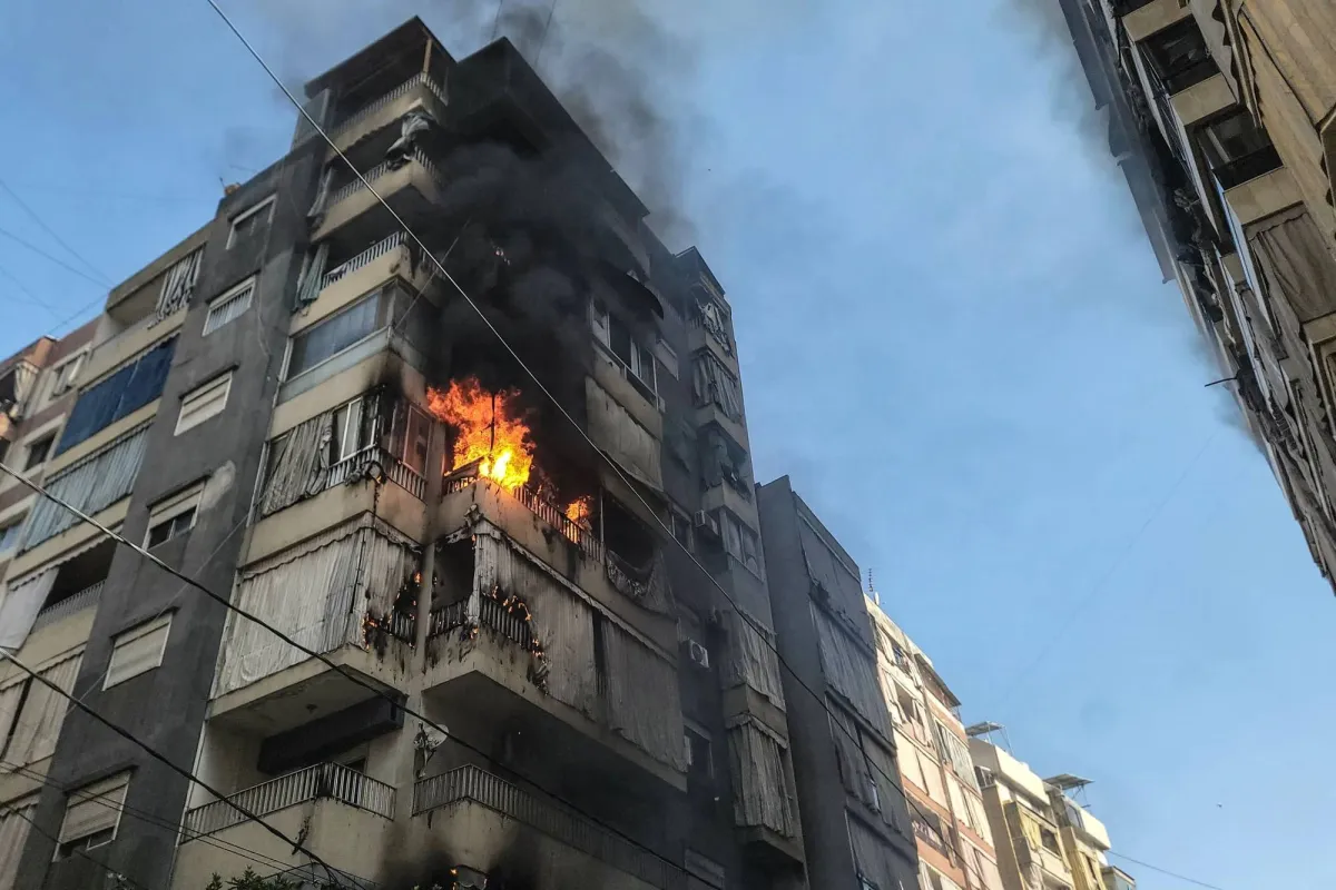 تصعيد خطير: غارات اسرائيلية مكثفة تستهدف بيروت والضاحية الجنوبية