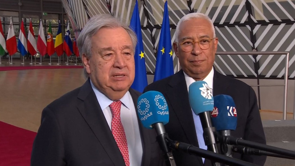 غوتيريش يدعو لانهاء الحرب في الشرق الاوسط ويحذر من اتساع نطاق الصراع