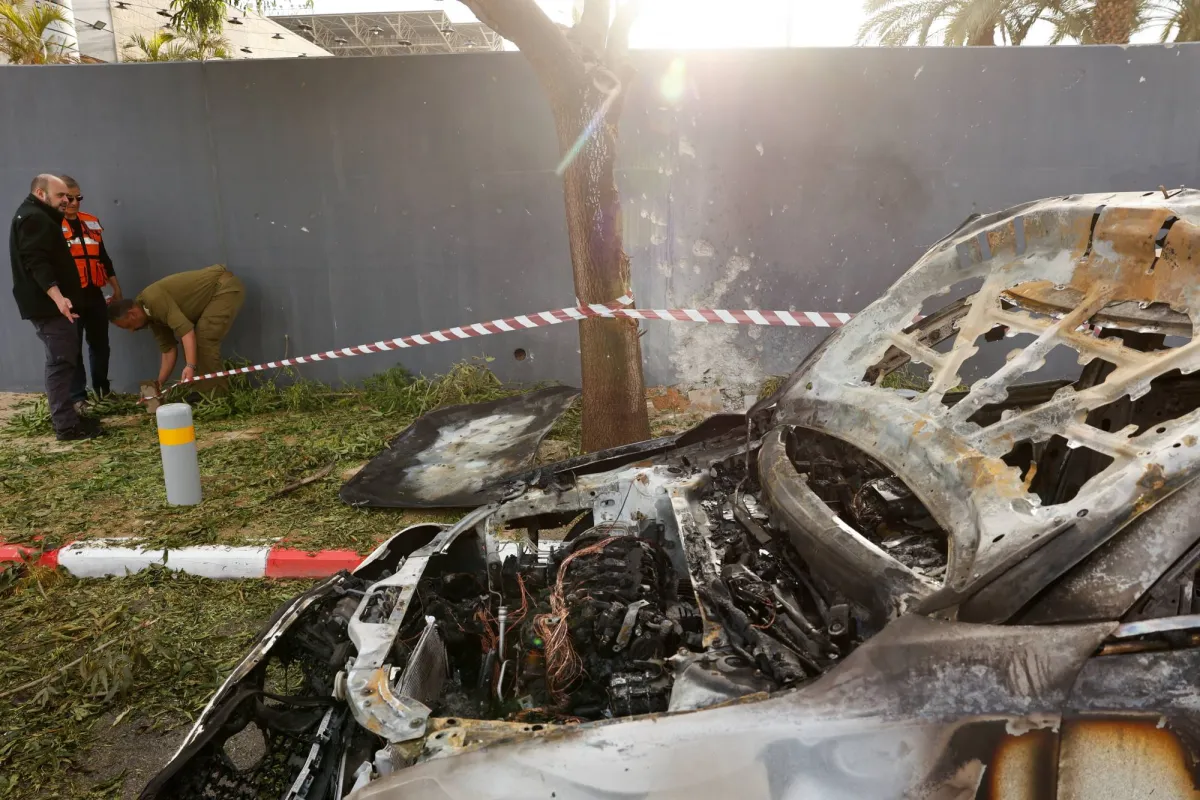 مقتل عامل اجنبي بصاروخ ايراني وسط اسرائيل