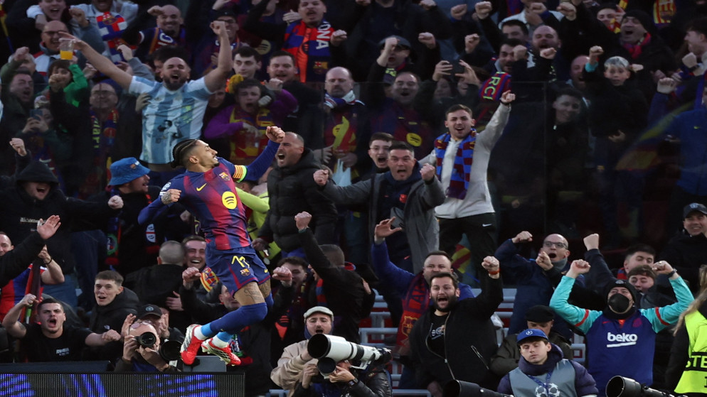 برشلونة يكتسح نيوكاسل بسباعية ويصعد إلى ربع نهائي دوري الأبطال