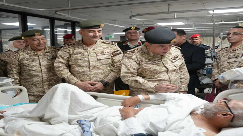 القوات المسلحة الاردنية تشارك منتسبيها فرحة العيد وتعود المرضى