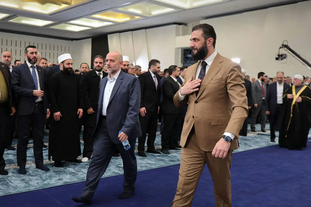 الشرع يؤكد سعي سوريا لتجنب نزاعات الشرق الاوسط