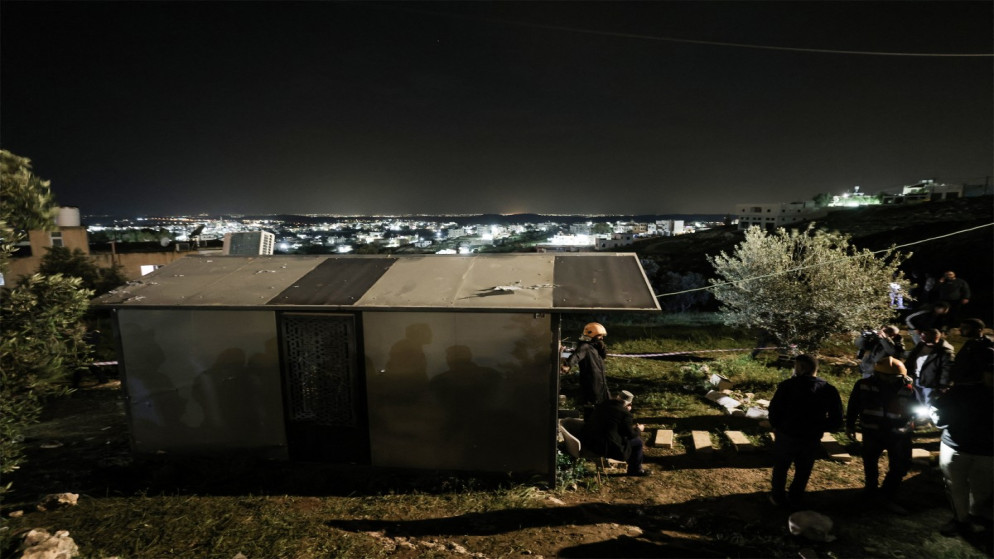 شظايا صاروخية تتساقط على الاراضي الفلسطينية وخسائر بشرية