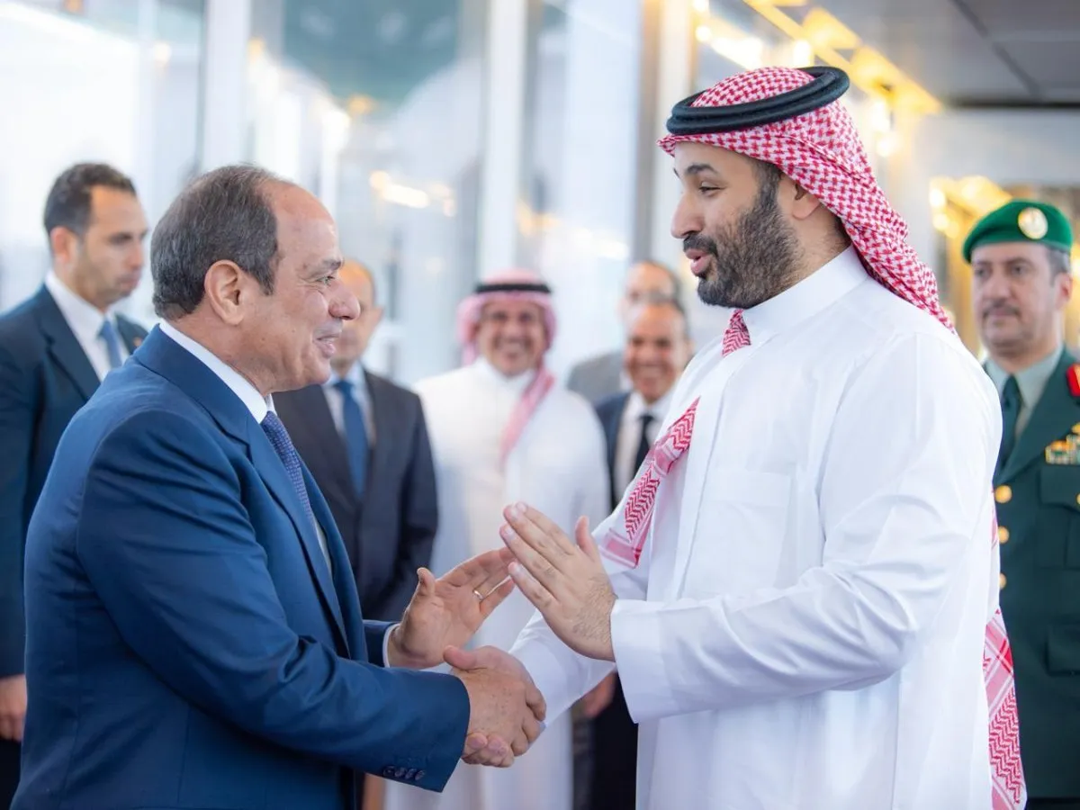 السيسي وبن سلمان يبحثان تداعيات التصعيد الإقليمي في جدة