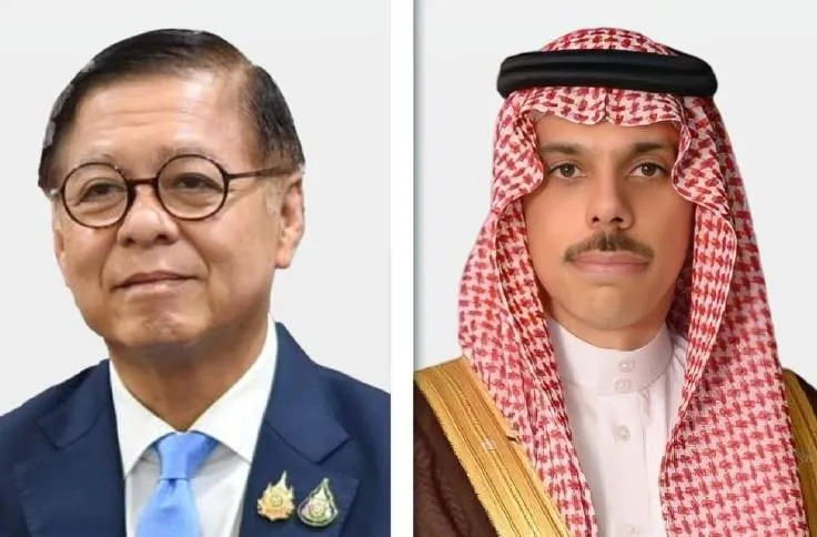 السعودية وتايلاند يناقشان تطورات الأوضاع الإقليمية