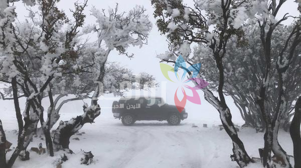 ثلوج فوق مرتفعات الجنوب الخميس