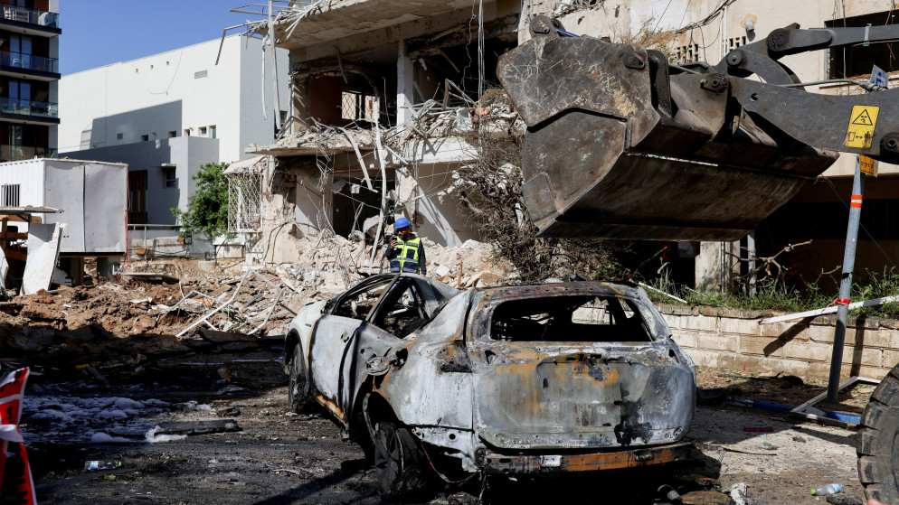 تل ابيب تحت القصف: اصابات و اضرار مادية جراء سقوط صواريخ