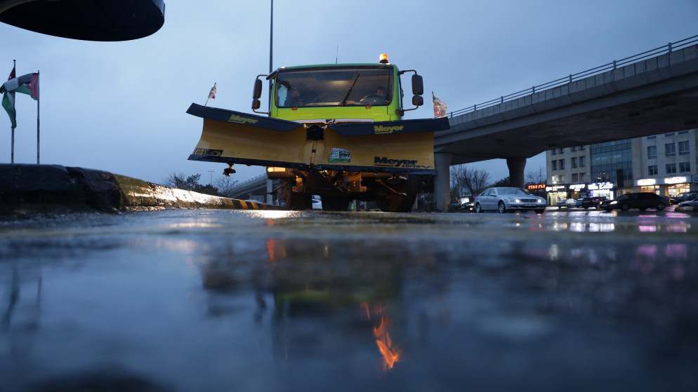 امانة عمان تعلن الطوارئ القصوى استعدادا للمنخفض الجوي