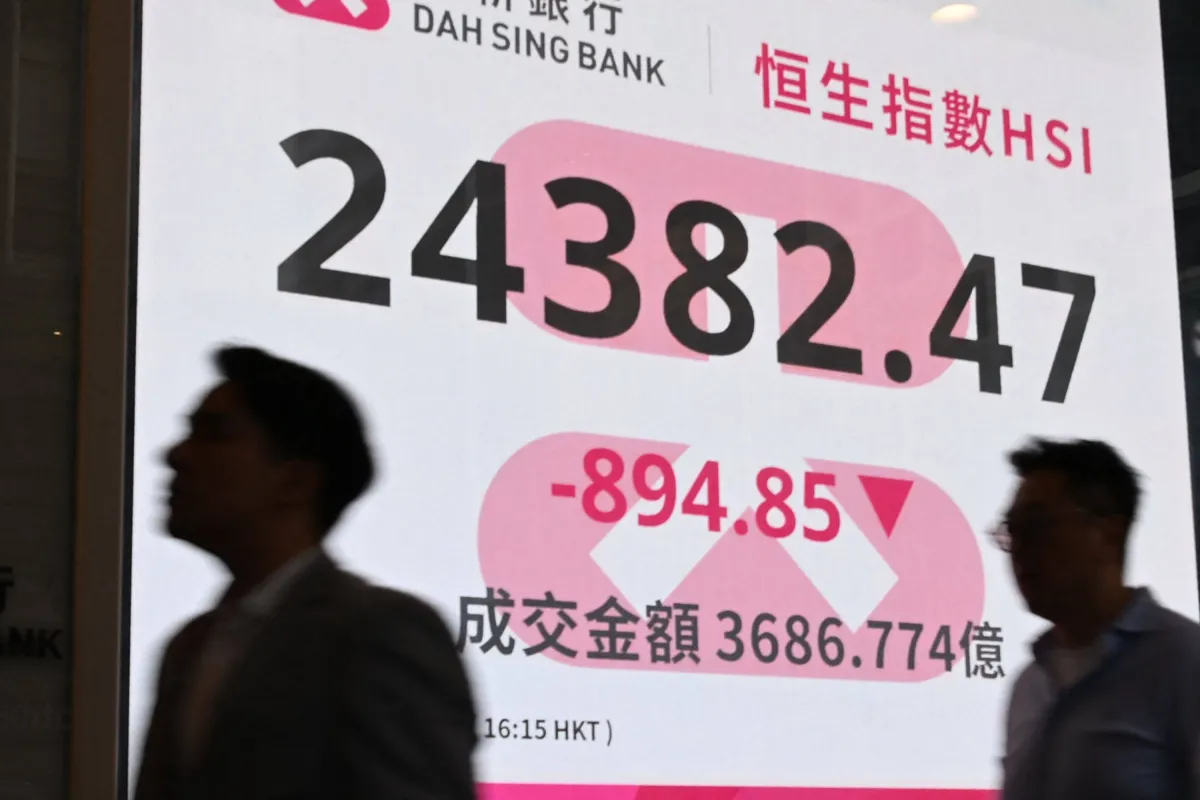 تراجع الاسهم الصينية وسط ترقب الوضع في الشرق الاوسط