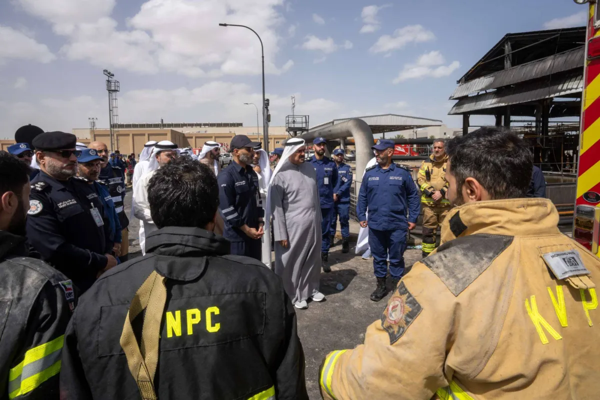 هجوم صاروخي يستهدف موانئ الكويت واضرار مادية