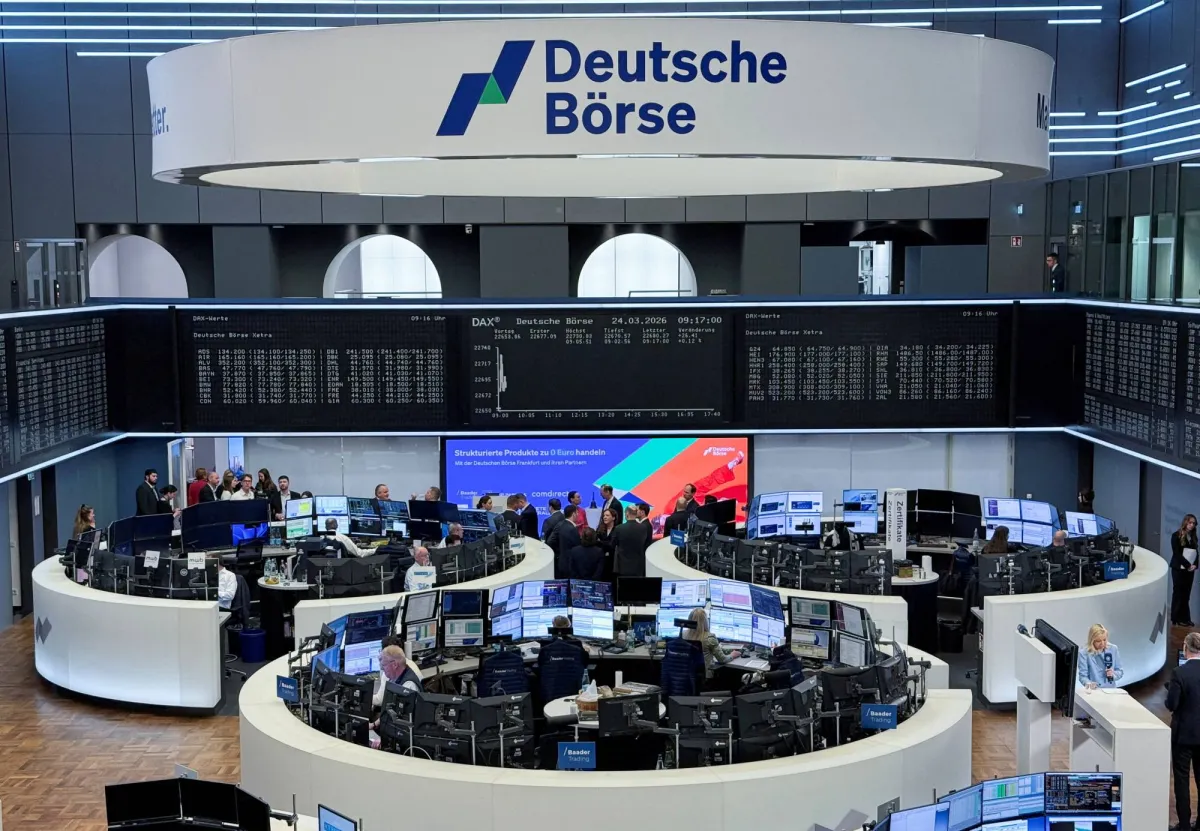 تراجع الأسهم الأوروبية وسط مخاوف التضخم وتأثيرات الشرق الأوسط