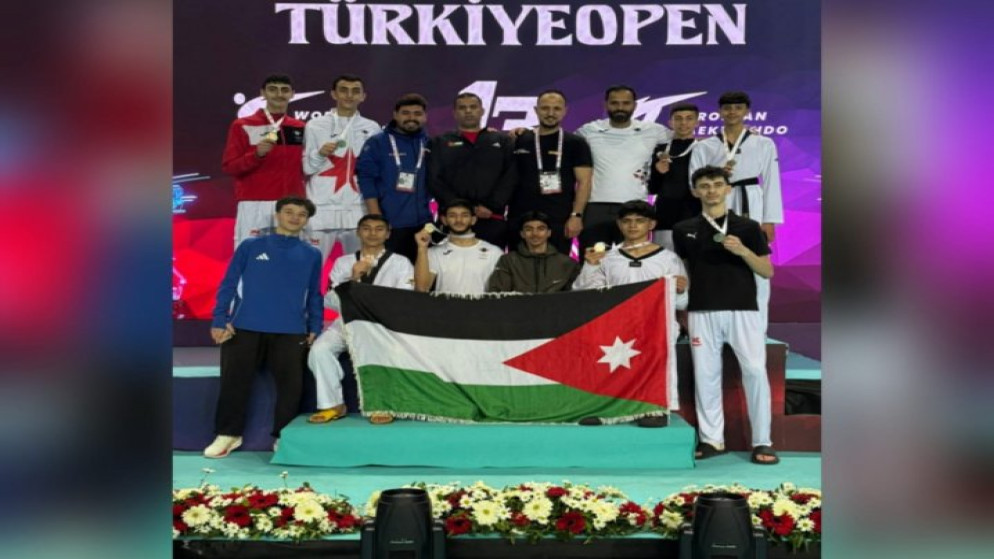 منتخب التايكواندو يحصد 8 ميداليات ببطولة تركيا الدولية