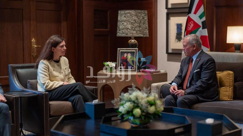 الملك يستقبل مستشارة الرئيس الفرنسي لشؤون الشرق الأوسط وشمال إفريقيا