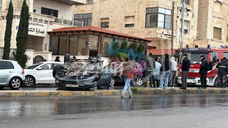 شهود عيان: تدهور مركبة في منطقة الجبيهة