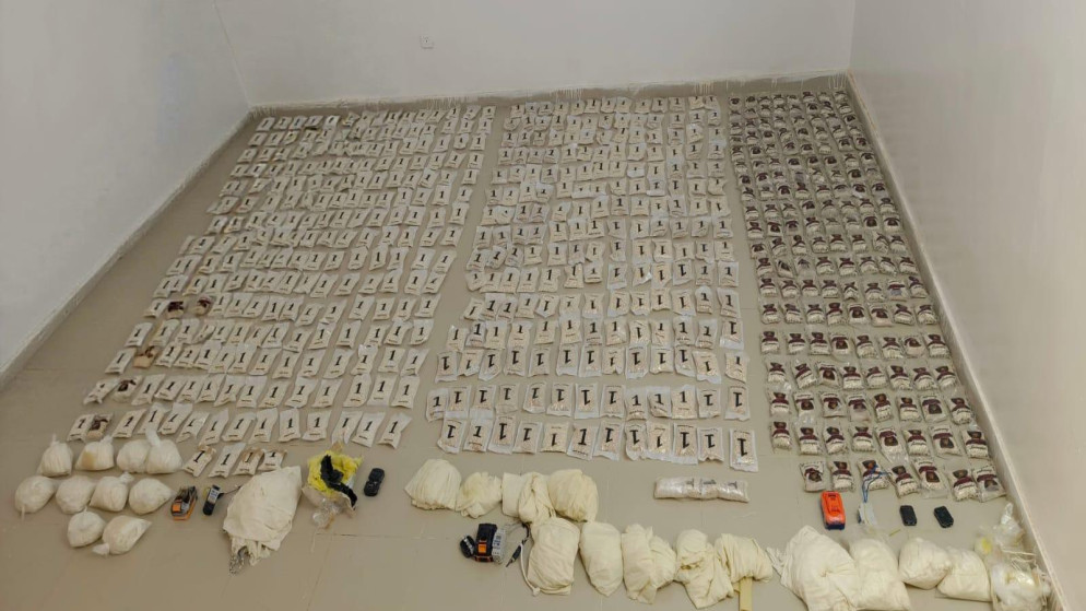 الجيش الاردني يحبط تهريب مليون ونصف حبة مخدرة بعملية نوعية