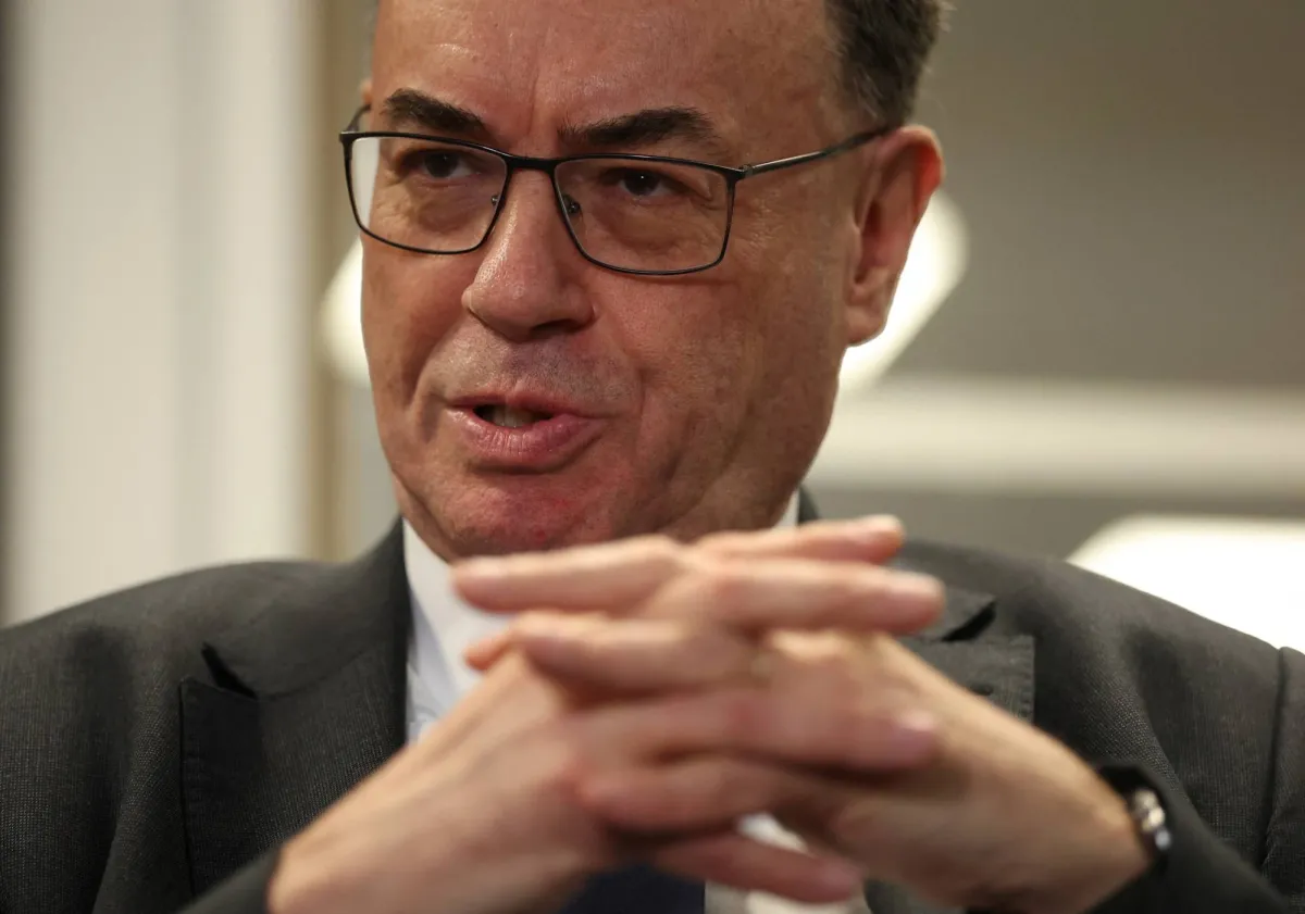 محافظ بنك انجلترا يرى مبالغة الاسواق في توقعات رفع الفائدة