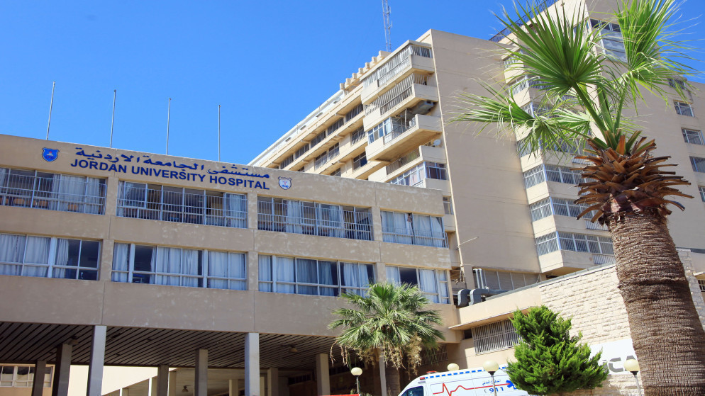 سقوط شخص من الطابق الرابع بمستشفى الجامعة الاردنية