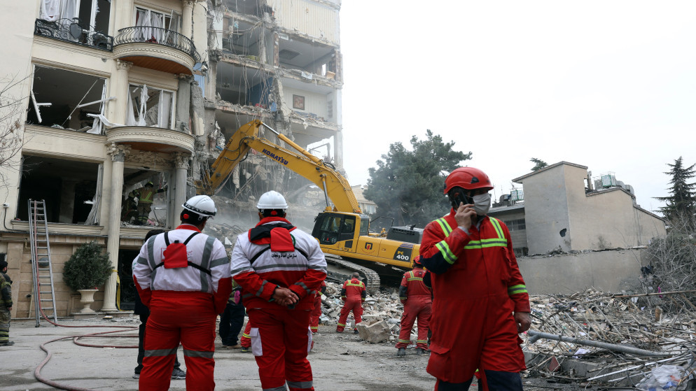 الصليب الاحمر: تصاعد الاحتياجات الطبية الطارئة في ايران وسط القتال