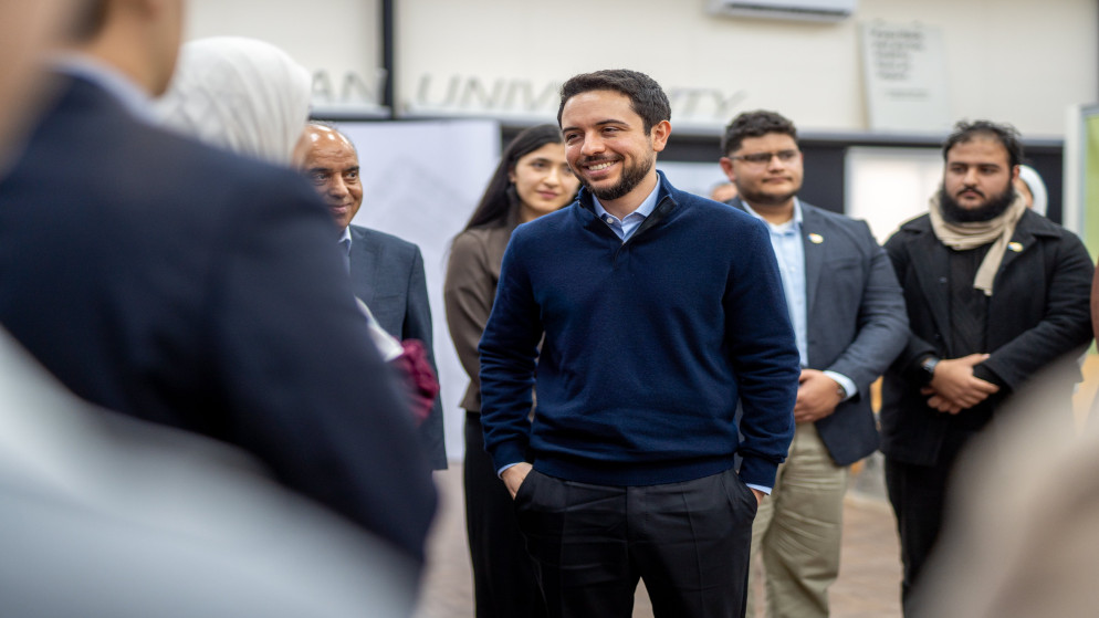 ولي العهد يؤكد اهمية تمكين الشباب في الجامعة الالمانية