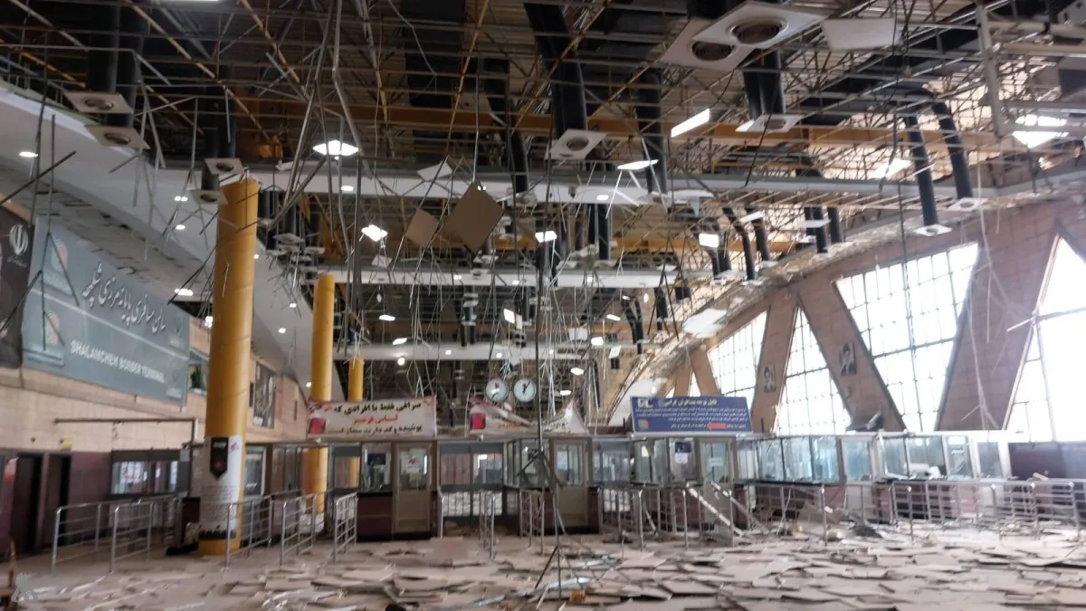 غارة جوية تعطل منفذ الشلامجة الحدودي وتصاعد التوترات بين العراق وإيران