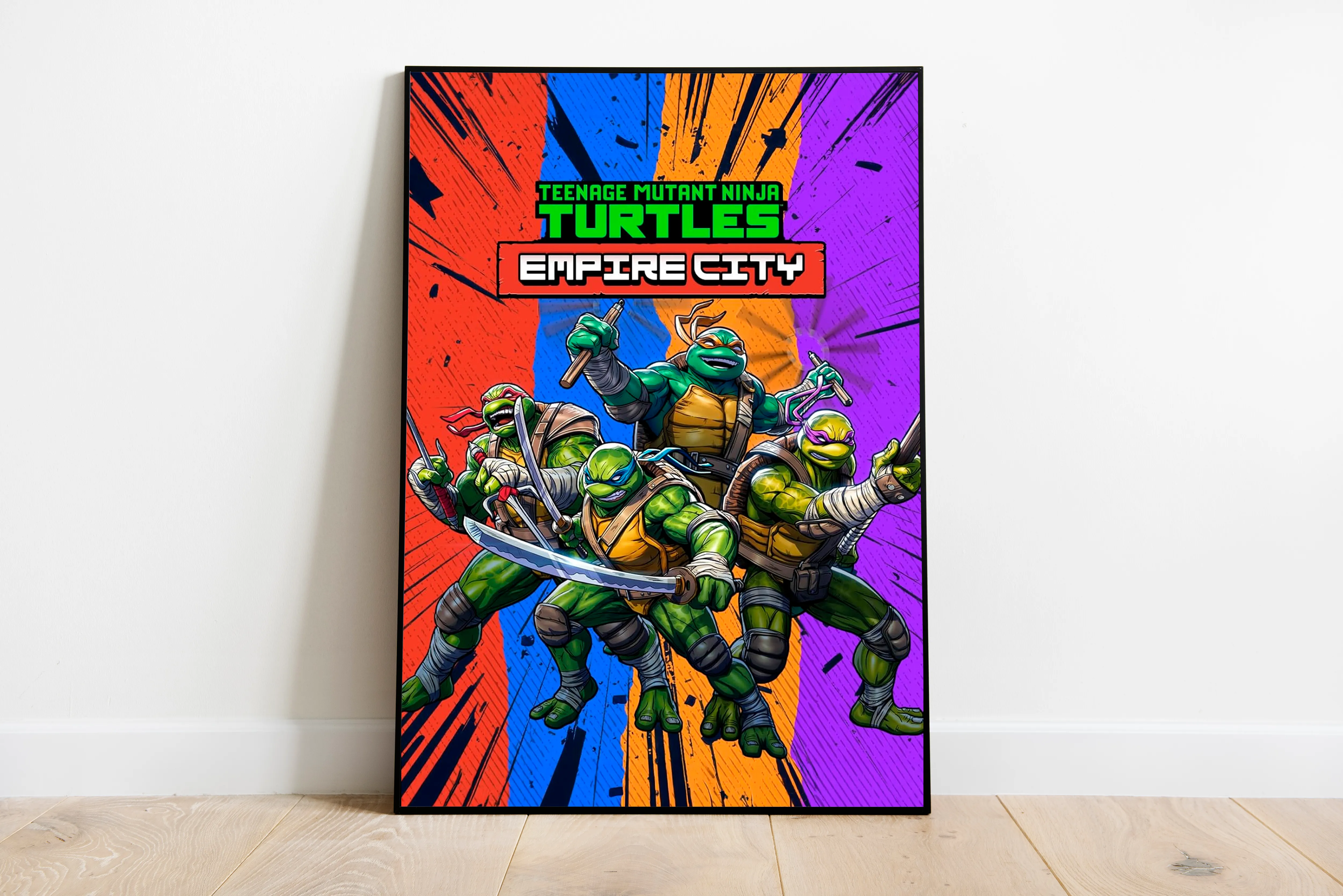 سلاحف النينجا تغزو الواقع الافتراضي في لعبة Empire City