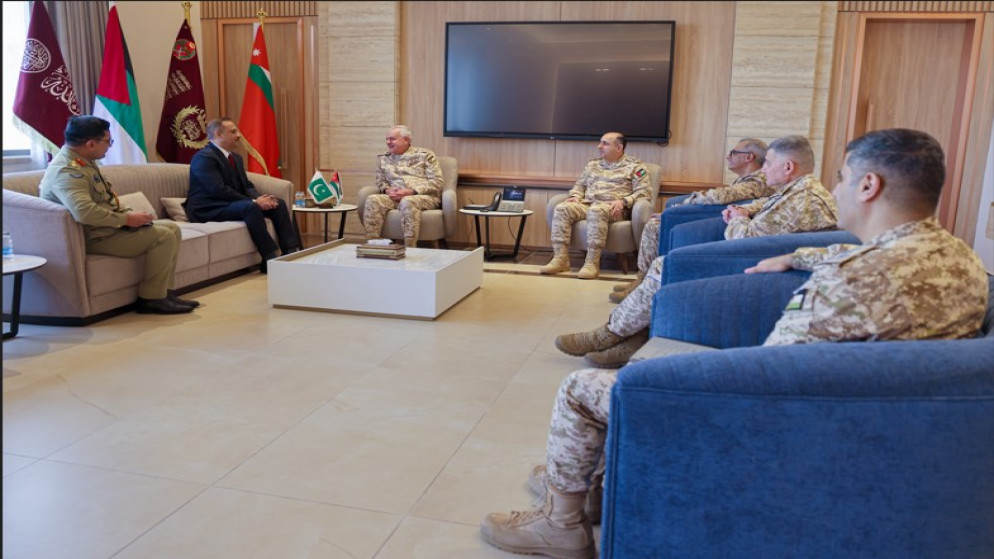 الاردن وباكستان تتفقان على تطوير التعاون العسكري والتدريبي