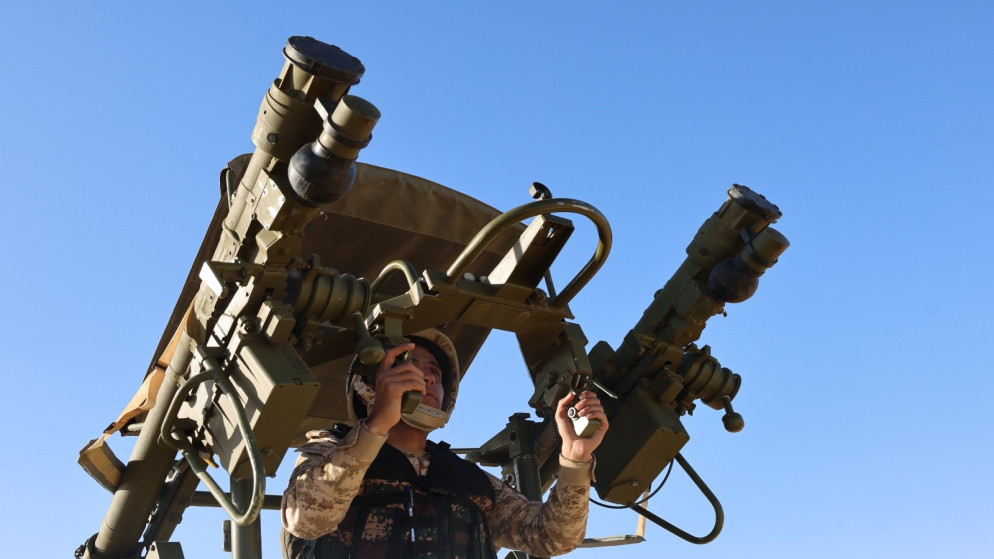 الجيش الاردني يعترض صواريخ ومسيرات استهدفت المملكة