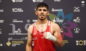 زياد عشيش يتأهل إلى نهائي بطولة آسيا للنخبة بالملاكمة