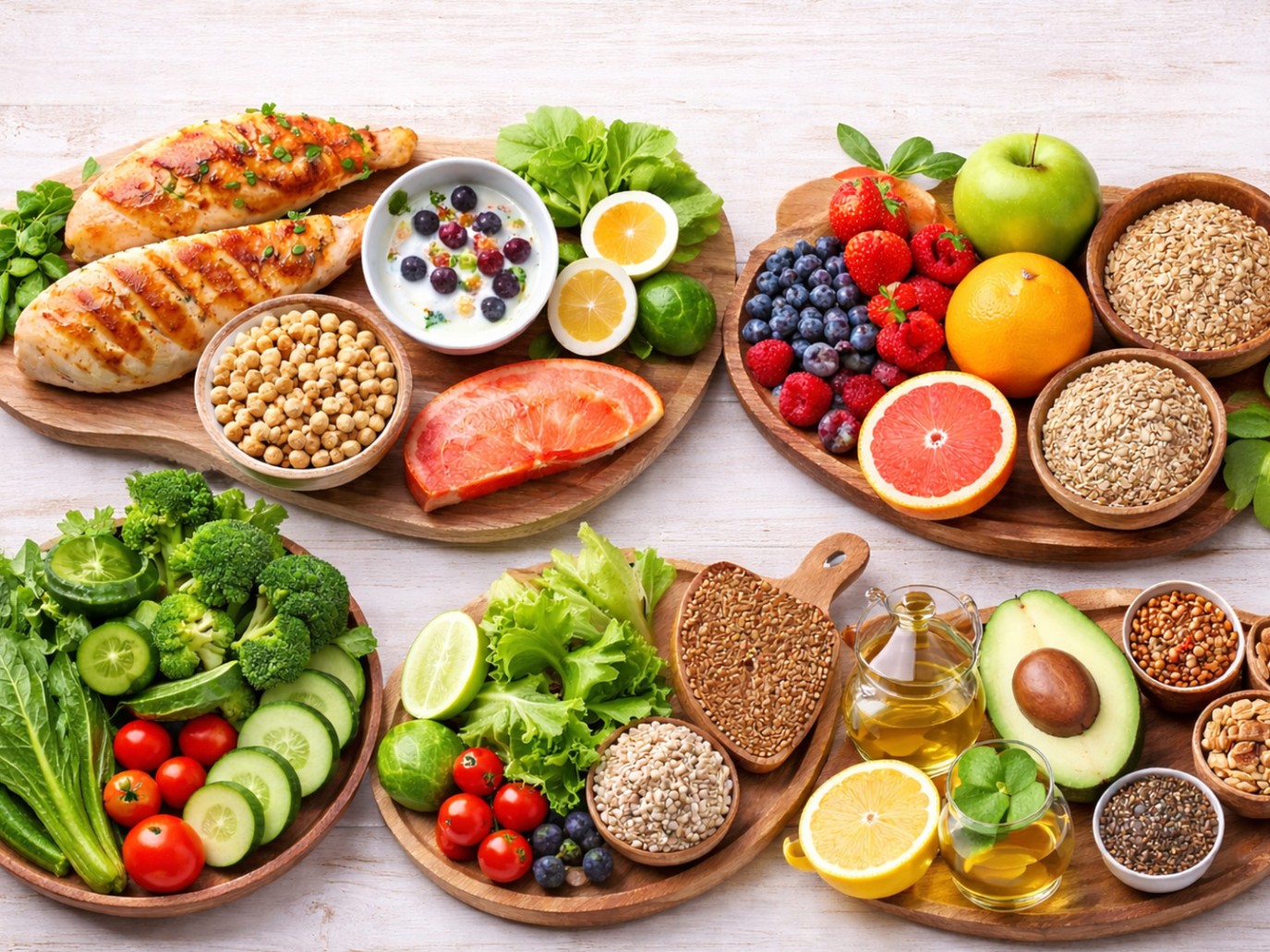 دليل شامل للحفاظ على الرشاقة: مصادر غذائية وعادات يومية صحية