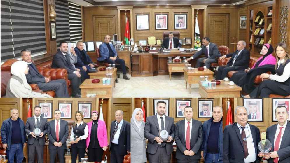 البلقاء التطبيقية تكرم الفائزين بجوائز الحسين للابداع