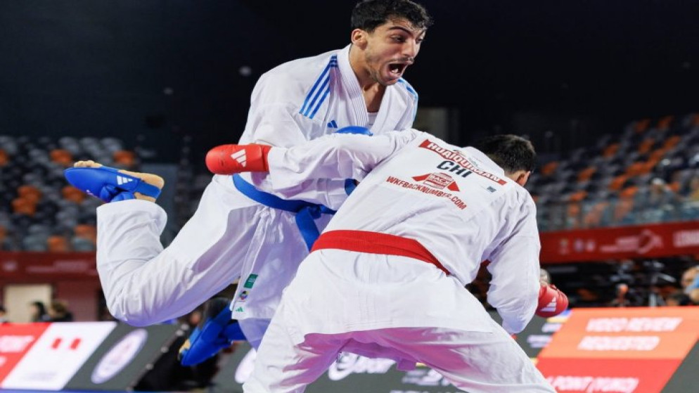 الجعفري يحصد ذهبية الكاراتيه والاردن يتالق ببرونزيتين في الدوري العالمي